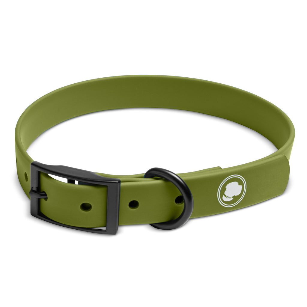 The Modern Dog Company - Olive Green Collar (Weather + Odor Resistant)