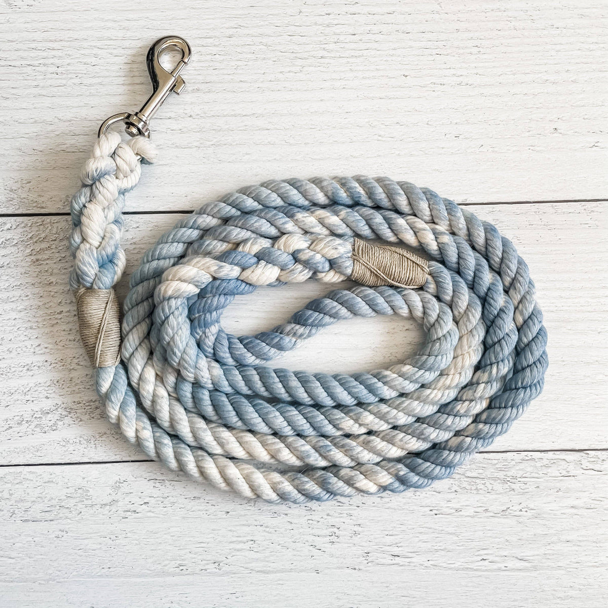 Sky Blue Leash: 5 Feet / Solid / 1/2 Inch