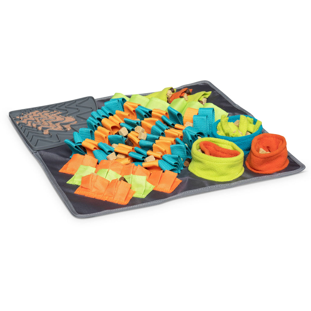 Messy Mutts Square Forage/Snuffle Mat 16" with Suction