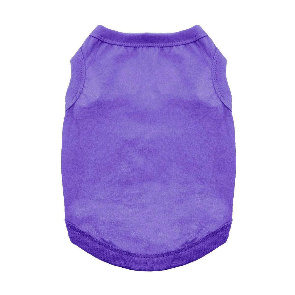 Cotton Dog Tank - Ultra Violet