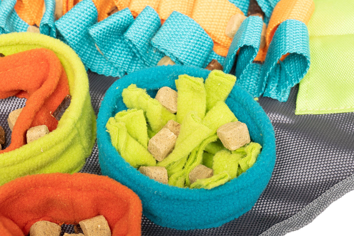 Messy Mutts Square Forage/Snuffle Mat 16" with Suction
