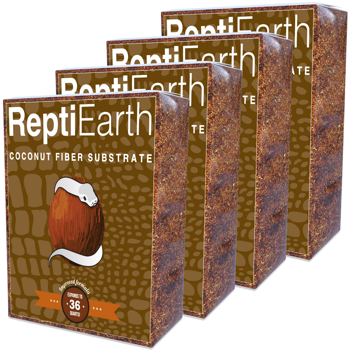 ReptiEarth Fine Coconut Fiber Mix; Ready to Use