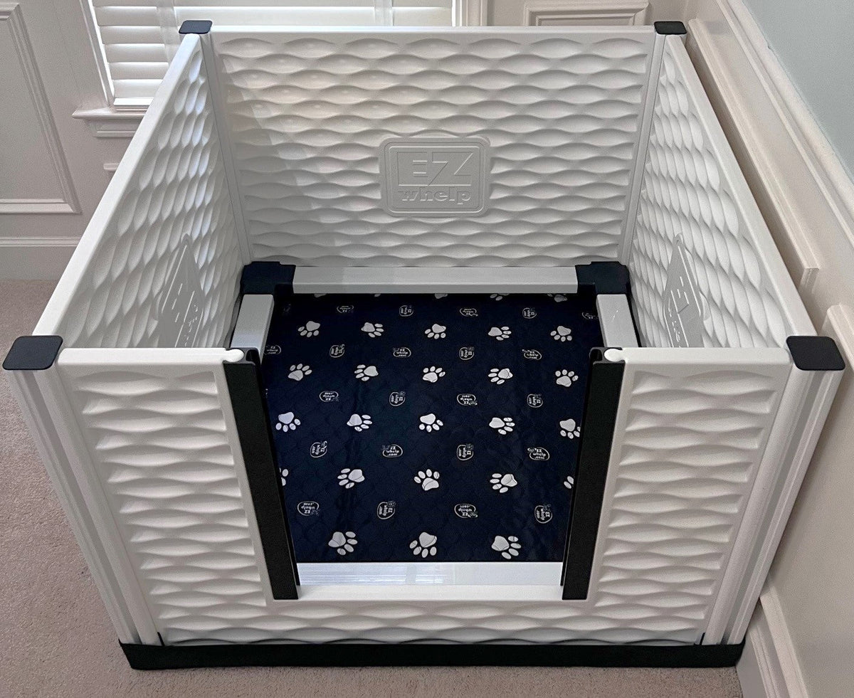 EZclassic TALL Whelping Box w/Rails