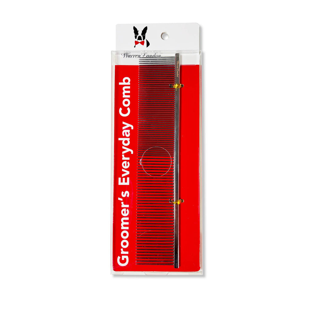 Groomer's Everyday Dog Comb - 7.5 Inch Essential Grooming To